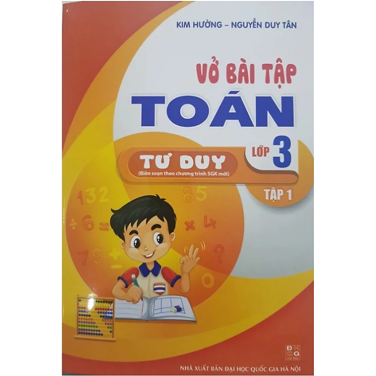 Sách - Vở bài tập Toán tư duy lớp 3 (lẻ + combo) (Biên soạn theo chương trình SGK mới)