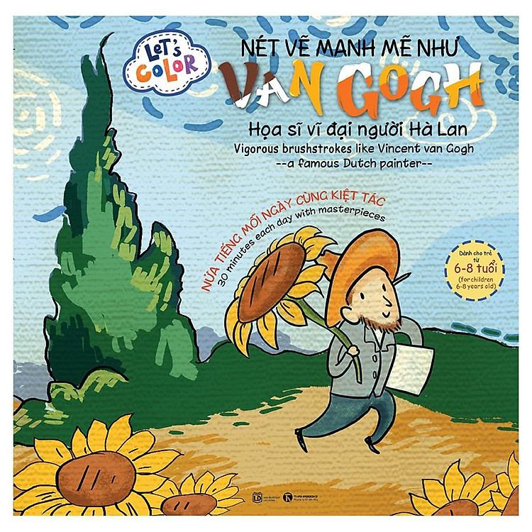 Let’s Color – Nét Vẽ Mạnh Mẽ Như Van Gogh (6-8 tuổi)