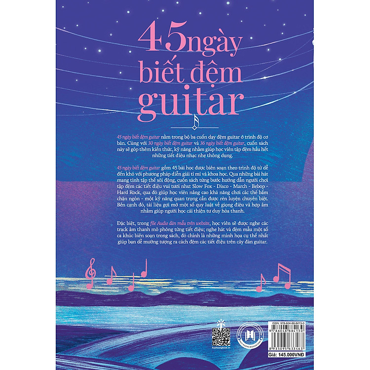 45 Ngày Biết Đệm Guitar - Tiết Điệu: Slow Fox-Disco-March-Bebop-Hard Rock (Tái Bản 2023) - Ảnh 3