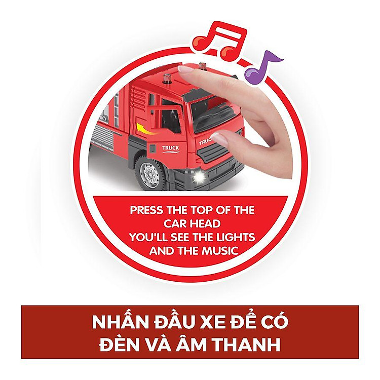 Mua Xe Cứu Hỏa Mô Hình Vecto VT11K Chính hãng Giá rẻ - Hình ảnh 5
