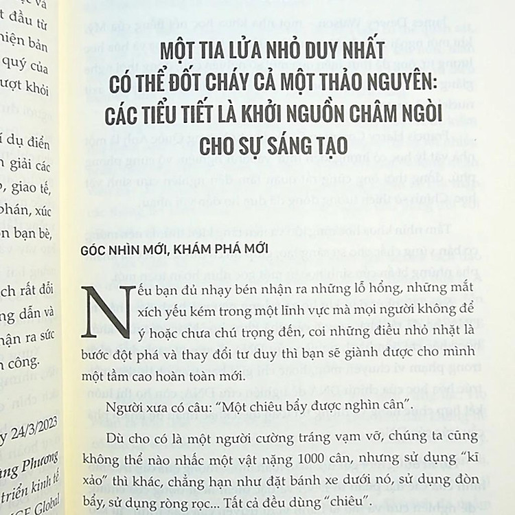 Tiểu Tiết Quyết Định Thành Bại - Cách Bạn Làm Một Việc Là Cách Bạn Làm Tất Cả Mọi Việc - Ảnh 4