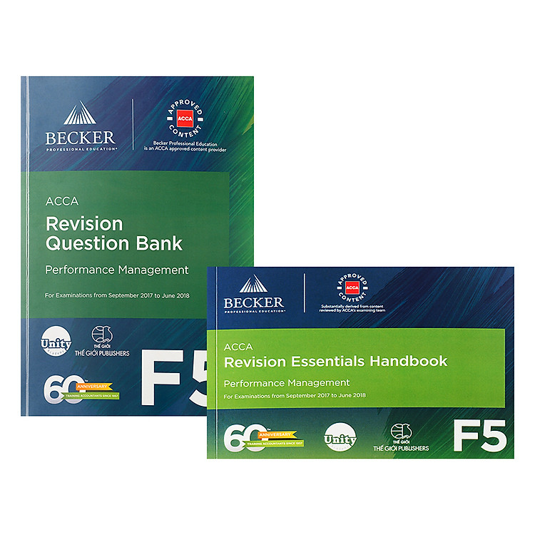 Combo Sách ACCA F5 Revision Question Bank Và Revision Essential Handbook
