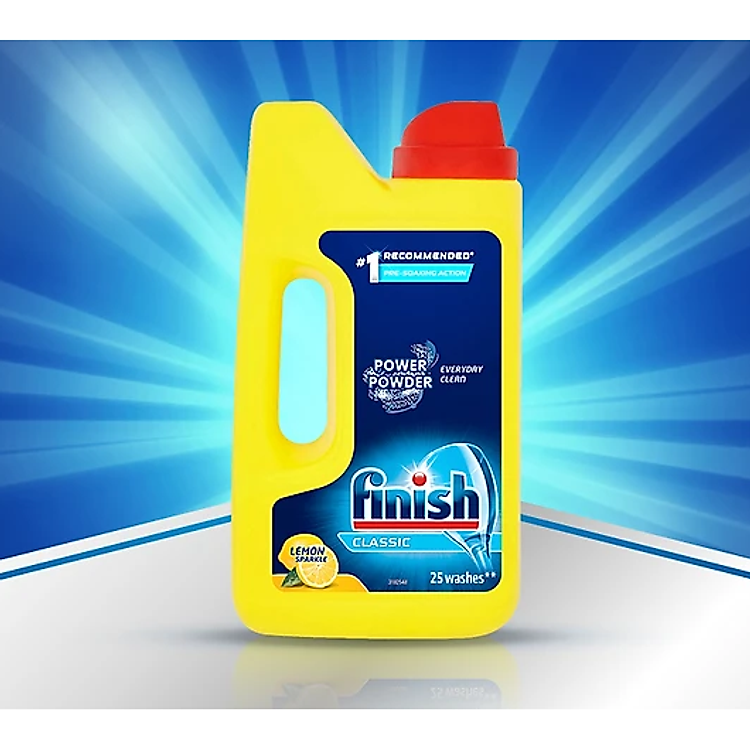 Combo Bột rửa bát finish 2.5kg + Nước làm bóng finish 800ml + Muối rửa bát finish 1.5kg dùng cho Máy rửa bát chén ly đĩa cốc