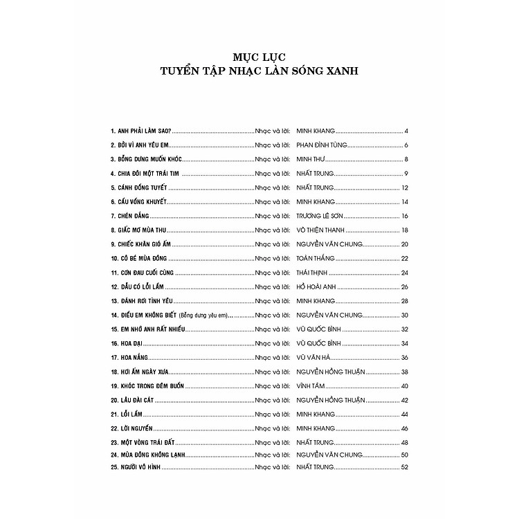 Tuyển Tập Những Ca Khúc Được Yêu Thích Trên Làn Sóng Xanh - Ảnh 2