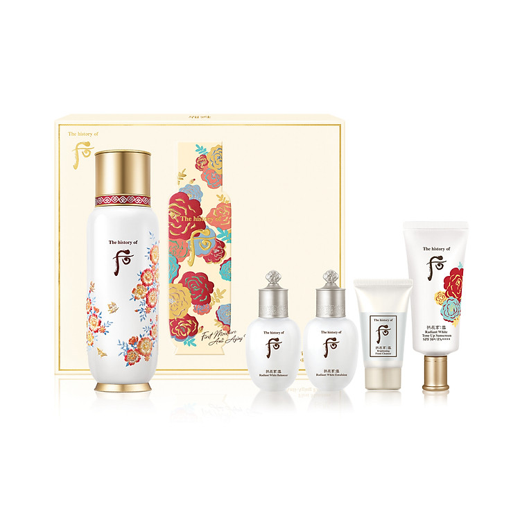 Bộ tinh chất tuần hoàn chống lão hóa da Whoo Bichup First Moisture Essence SE