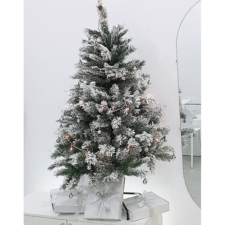 Cây thông Noel phủ tuyết cao 1m8 - Ảnh 7