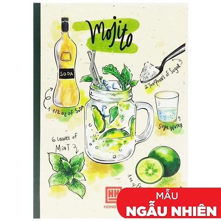Vở Cocktail 200 Trang ĐL 70g/m2 (Màu giao ngẫu nhiên)