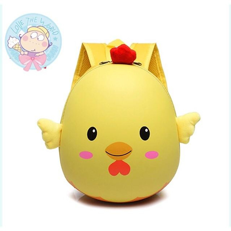 Balo Gà Con Hình Thú Ngộ Nghĩnh Cho Bé