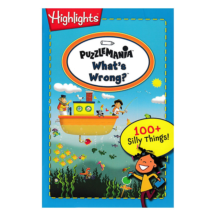 Sách On The Go: Puzzlemania: What's Wrong?