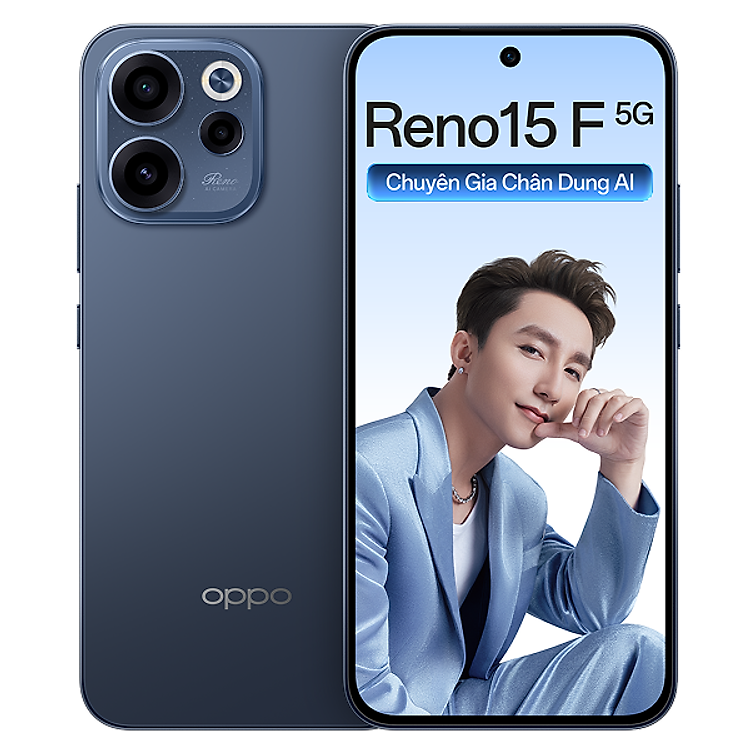 Điện thoại OPPO Reno15 F 5G (8GB/256GB) - Hàng Chính Hãng