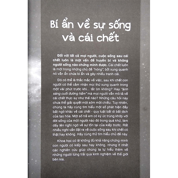 Bí Ẩn Mãi Mãi Là Bí Ẩn - Sự Sống Và Cái Chết - Ảnh 4
