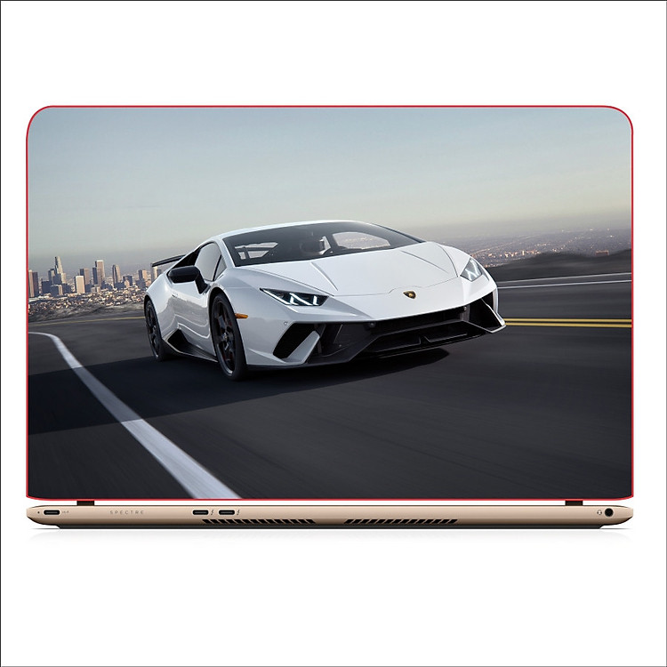 Miếng Dán Skin In Decal Dành Cho Laptop - Siêu xe Lamborghini 2