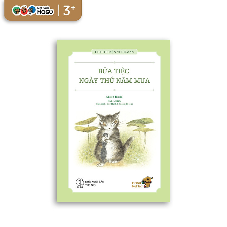 Truyện Ehon Mèo Dayan – Bữa Tiệc Ngày Thứ Năm Mưa