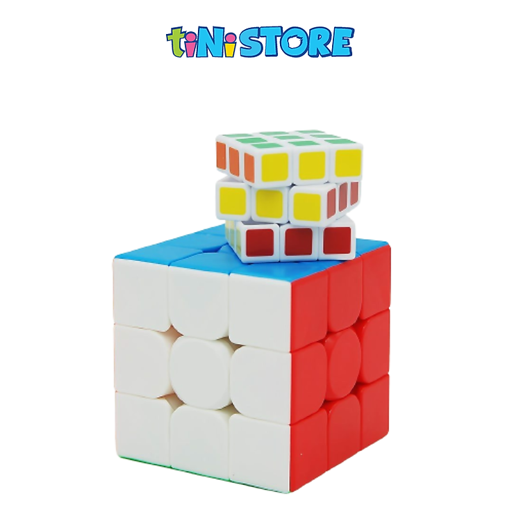 Mua Rubik 3x3 kèm Rubik nhỏ DK81083 Chính hãng Ưu đãi - Hình ảnh 3
