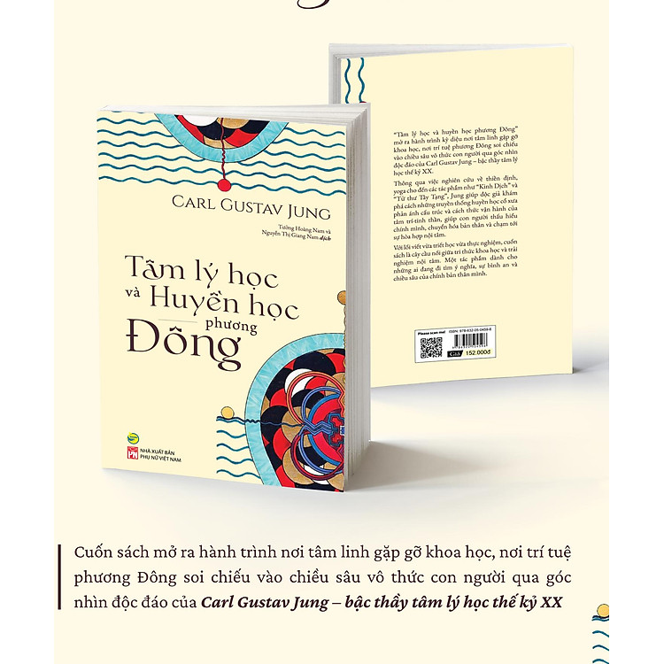 TÂM LÝ HỌC VÀ HUYỀN HỌC PHƯƠNG ĐÔNG- Carl Gustav Jung- NXB Phụ nữ Việt Nam- Bách Việt Books