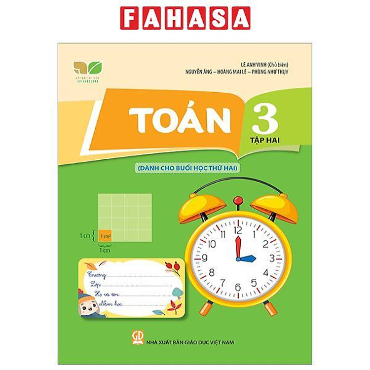 Toán 3 - Tập 2 (Kết Nối) (Dành Cho Buổi Học Thứ Hai)