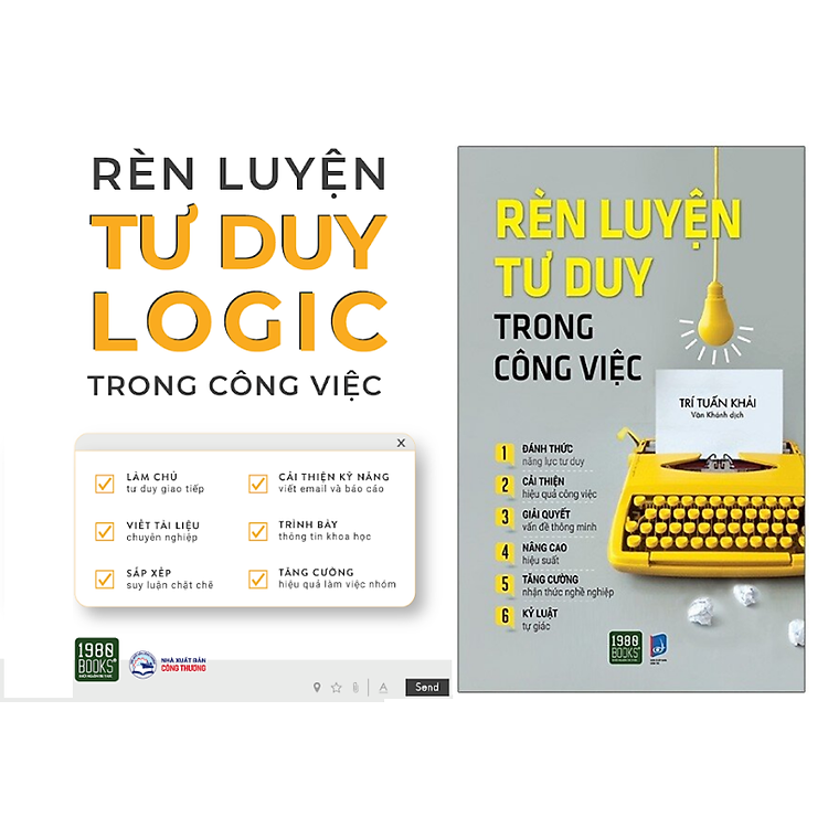 Combo Sách RÈN LUYỆN TƯ DUY LOGIC TRONG CÔNG VIỆC + Rèn Luyện Tư Duy Trong Công Việc