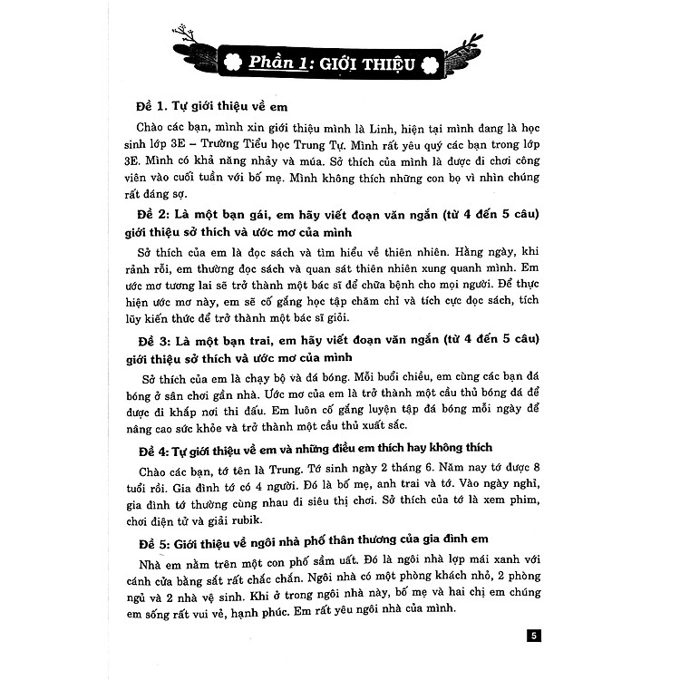 199 Bài Và Đoạn Văn Hay Lớp 3 - Ảnh 7