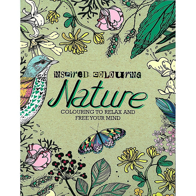 Sách Inspired Colouring Nature