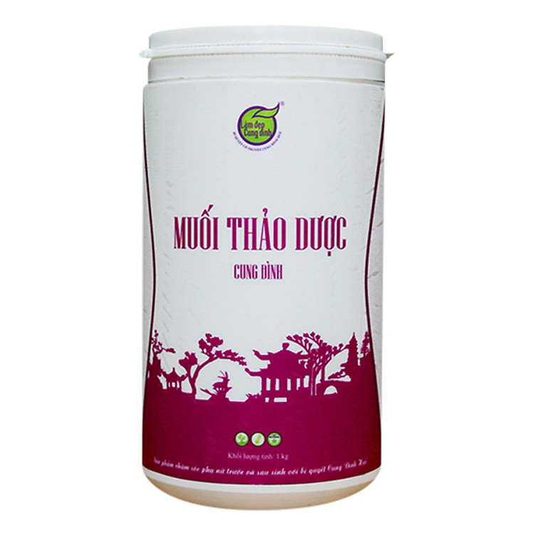 Muối Thảo Dược định hình eo Làm Đẹp Cung Đình (1kg)