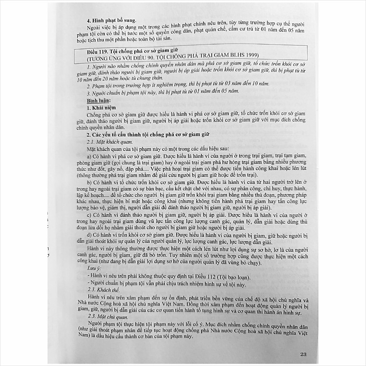 Bình Luận Khoa Học Phần Các Tội Phạm Bộ Luật Hình Sự Năm 2015 Được Sửa Đổi, Bổ Sung Năm 2017 (V1302P) - Ảnh 5