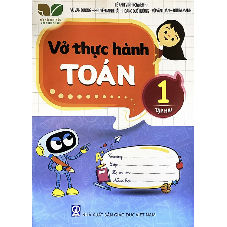 Vở Thực Hành Toán 1 – Tập 2