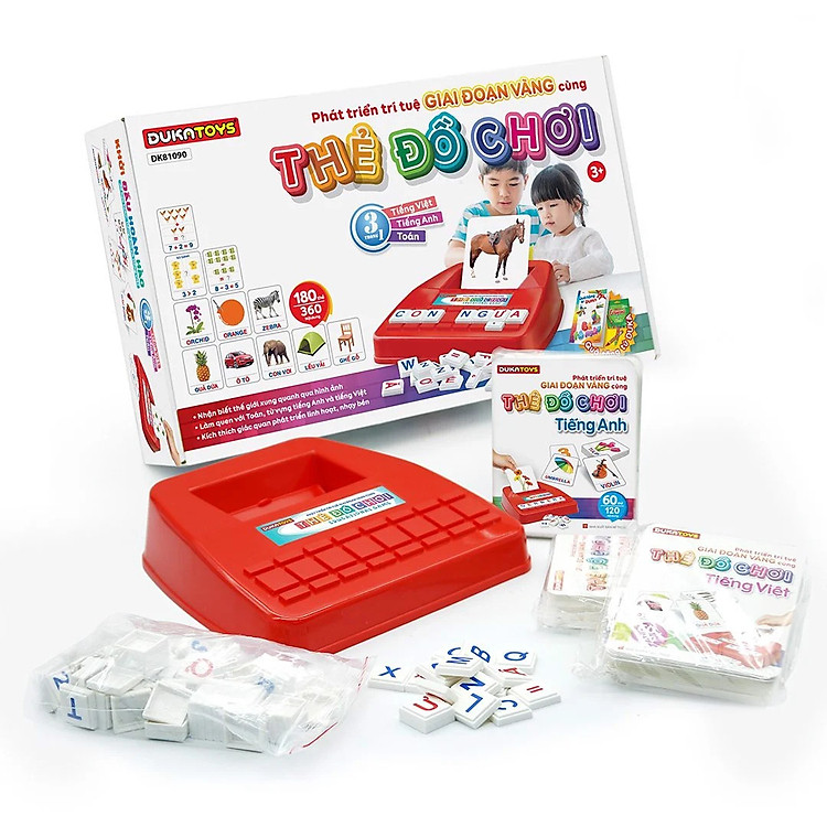 Mua Thẻ Đồ Chơi DK81090 Phát Triển Trí Tuệ Chính hãng Tiết kiệm - Hình ảnh 3