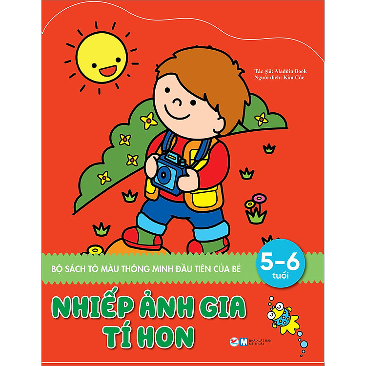 Nhiếp Ảnh Gia Tí Hon – Bộ Sách Tô Màu Thông Minh Đầu Tiên Của Bé 5-6 Tuổi