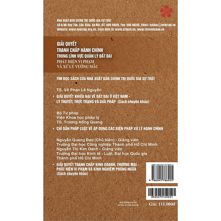 Giải quyết tranh chấp hành chính trong lĩnh vực quản lý đất đai. Phát hiện vi phạm và xử lý vướng mắc - Ảnh 2