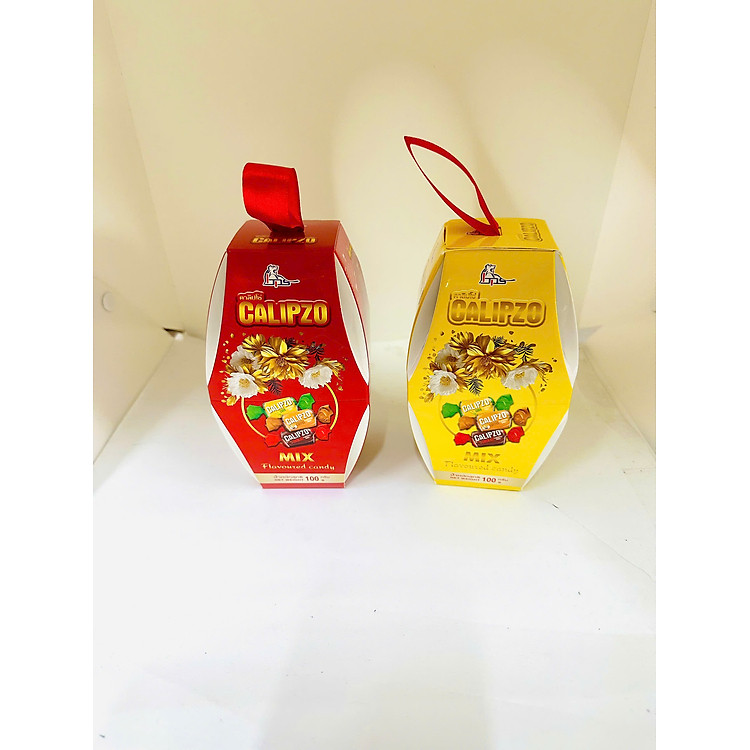 Kẹo đèn Calipzo 100g Màu vàng