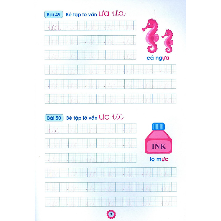 Chuẩn Bị Cho Bé Vào Lớp 1 - Luyện Viết Chữ Đẹp (Tập 2) (Tái Bản 2020) - Ảnh 3