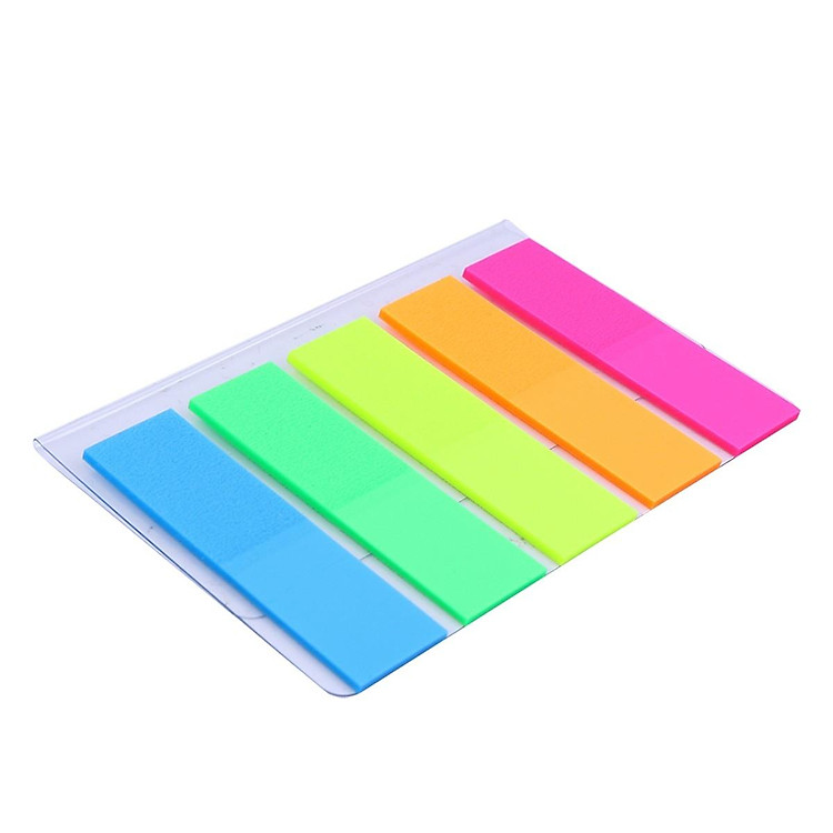 Giấy Note Motto 5 Màu CYPF50-PE (12 x 44 mm) - Ảnh 3