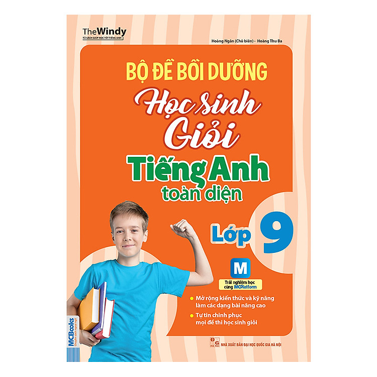 Sách Bộ Đề Bồi Dưỡng Học Sinh Giỏi Tiếng Anh Toàn Diện Lớp 9 (Tái Bản)