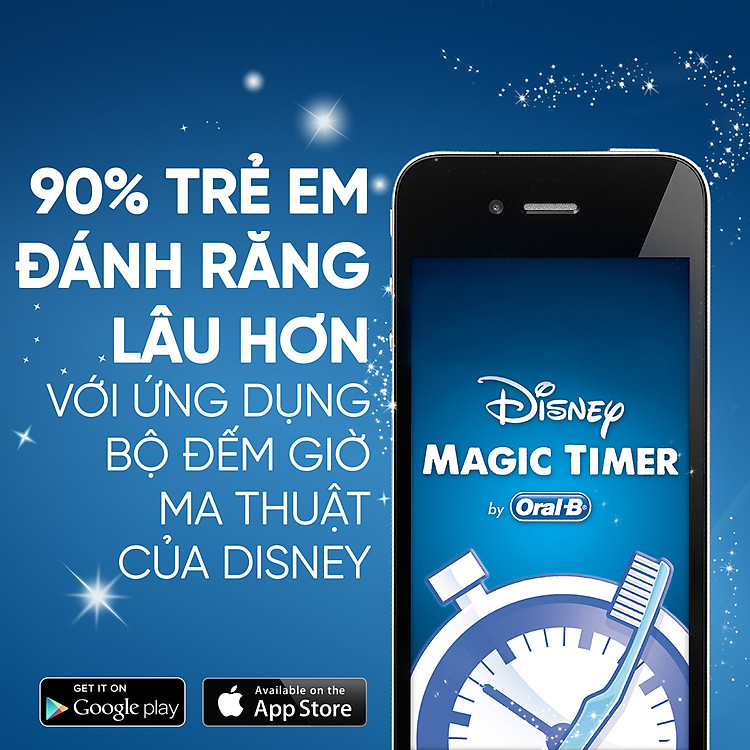 Bàn chải điện trẻ em Oral-B Frozen Chính hãng Giá tốt - Hình ảnh 4