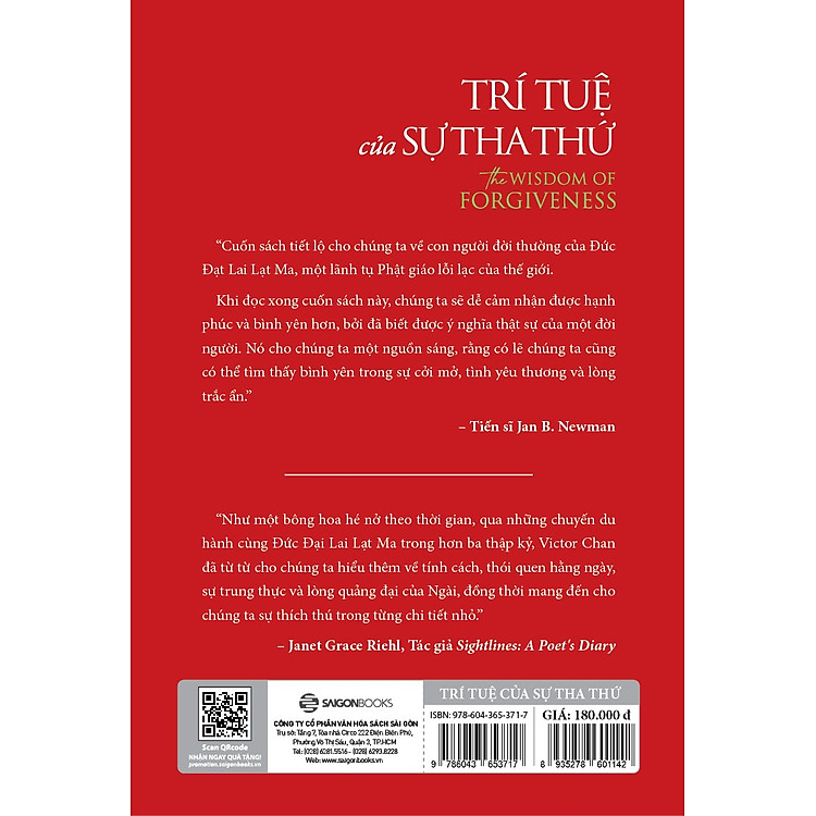 Trí Tuệ Của Sự Tha Thứ - Ảnh 2