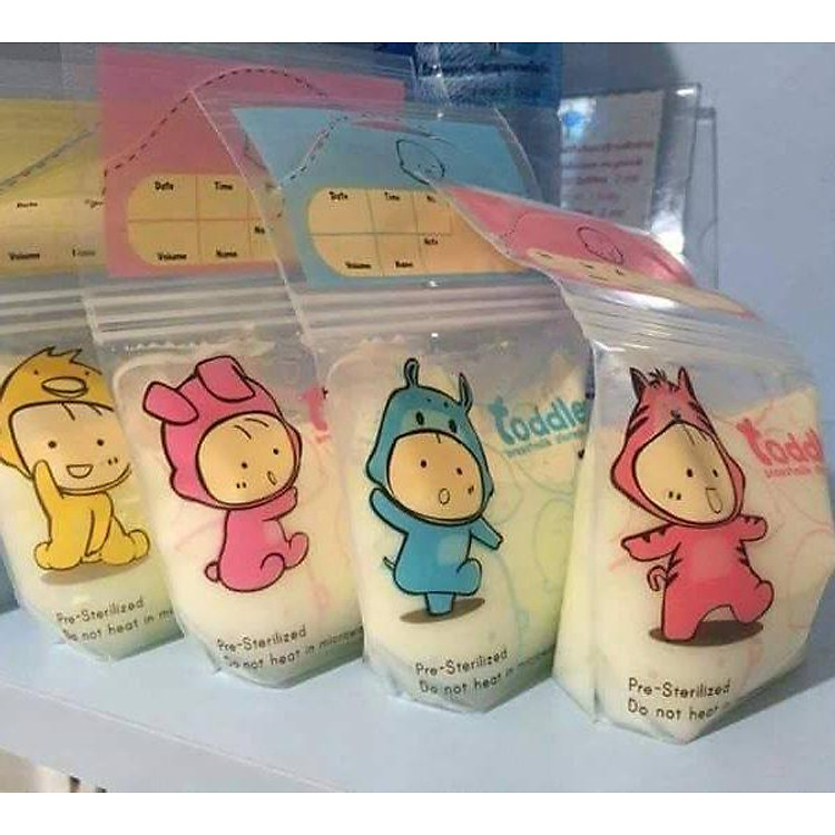 Mua Combo 02 Hộp túi trữ sữa Toddler Giá rẻ - Hình ảnh 3