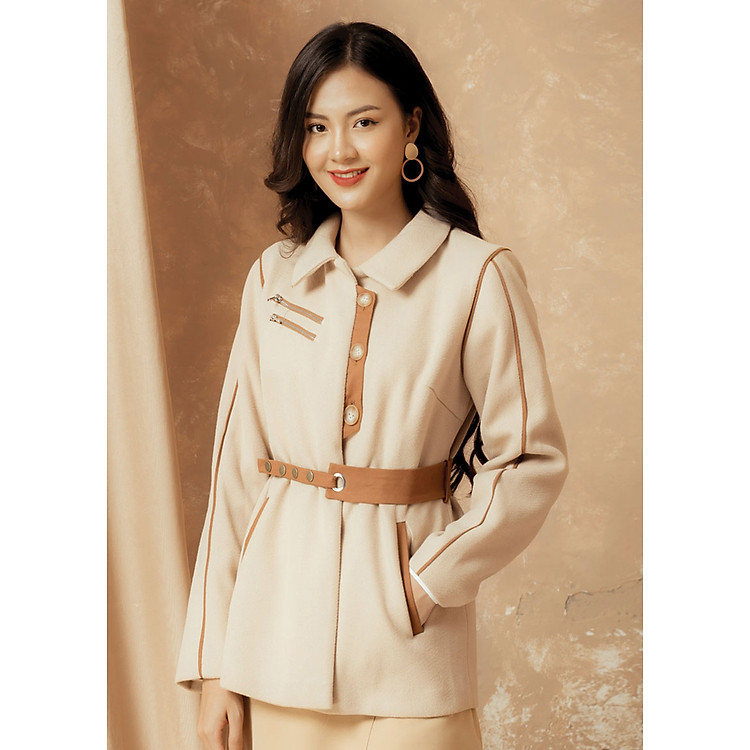Aó khoác phối viềnGUMAC A129102
