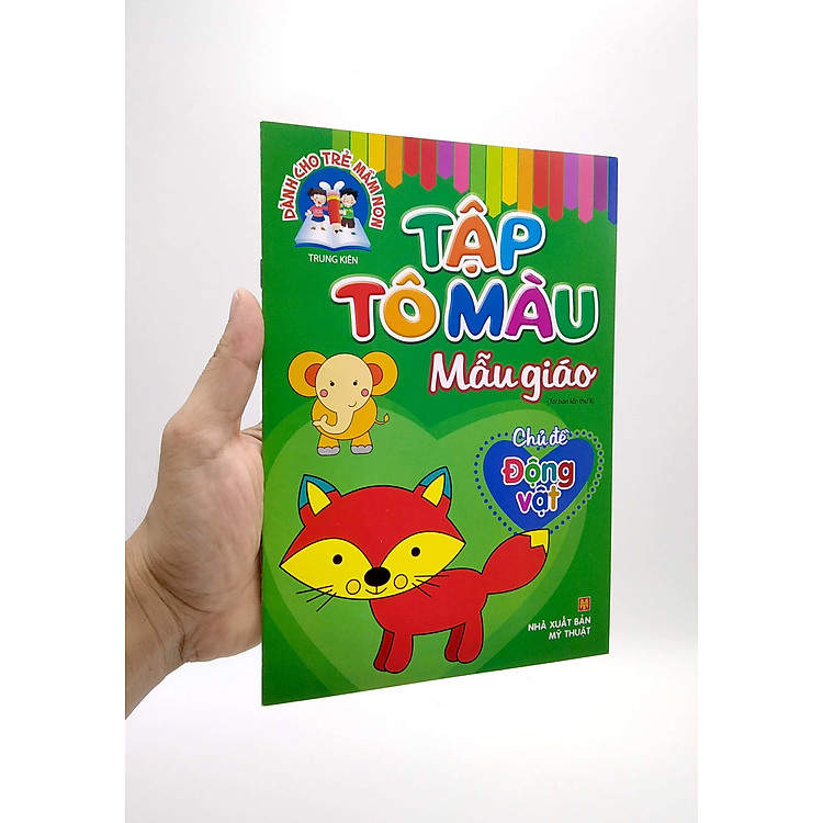 Dành Cho Trẻ Mầm Non - Tập Tô Màu Mẫu Giáo - Chủ Đề Động Vật (2022) - Ảnh 2