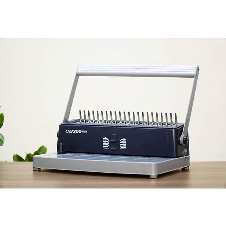 Máy Đóng Sách Silicon BM-CB200 (Đục lỗ 15 tờ)