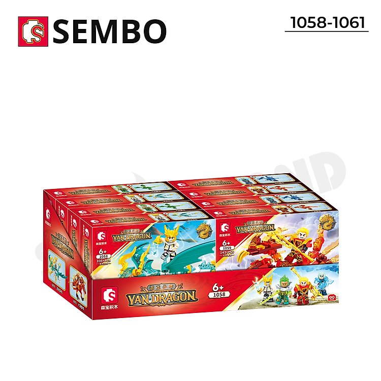 Mua tại MyKingdom: Combo Đồ Chơi Rồng Thanh Long SEMBO - Ngập tràn khuyến mãi