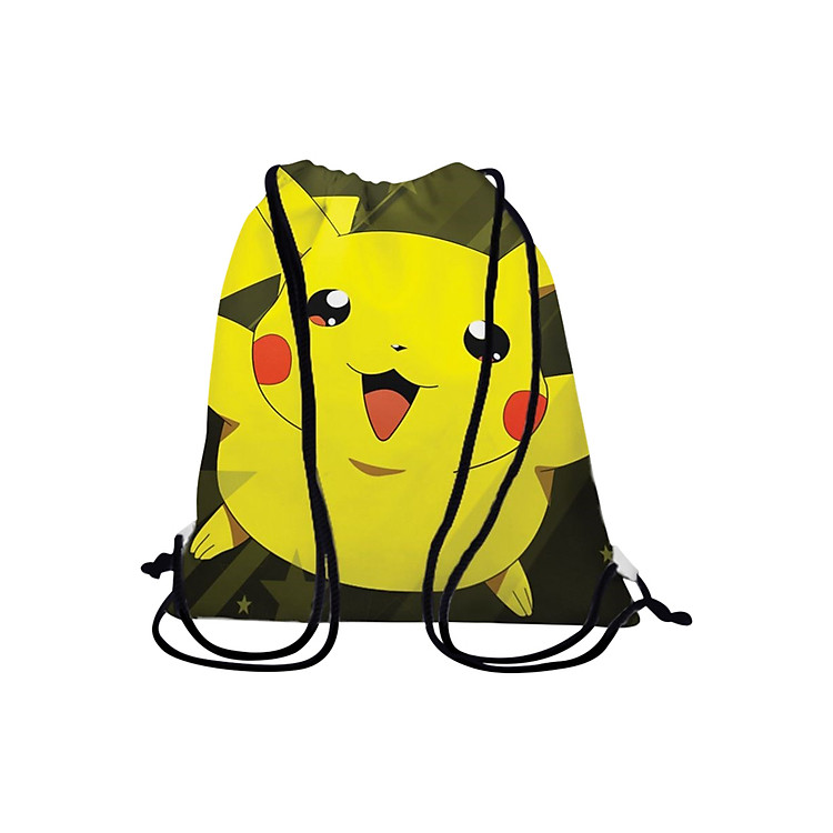 Túi Dây Rút Unisex In Hình Pikachu - BDMA132