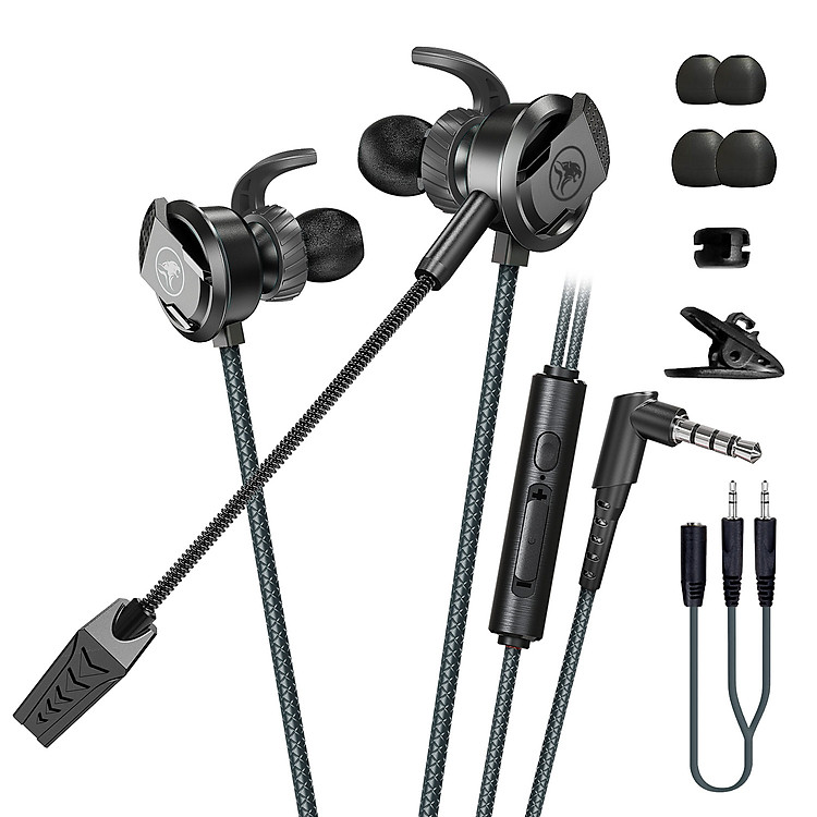 Tai Nghe Gaming Có Mic Rời xMOWI RX3 Dùng Được Cho Cả Máy Tính Và Điện Thoại - Hàng Chính Hãng