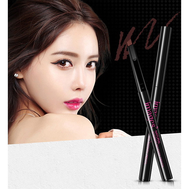 Chì Kẻ Mày Siêu Nét Bền Màu IMAGES Cao Cấp Tự Nhiên Có Nắp Đậy Tiện Lợi CK008