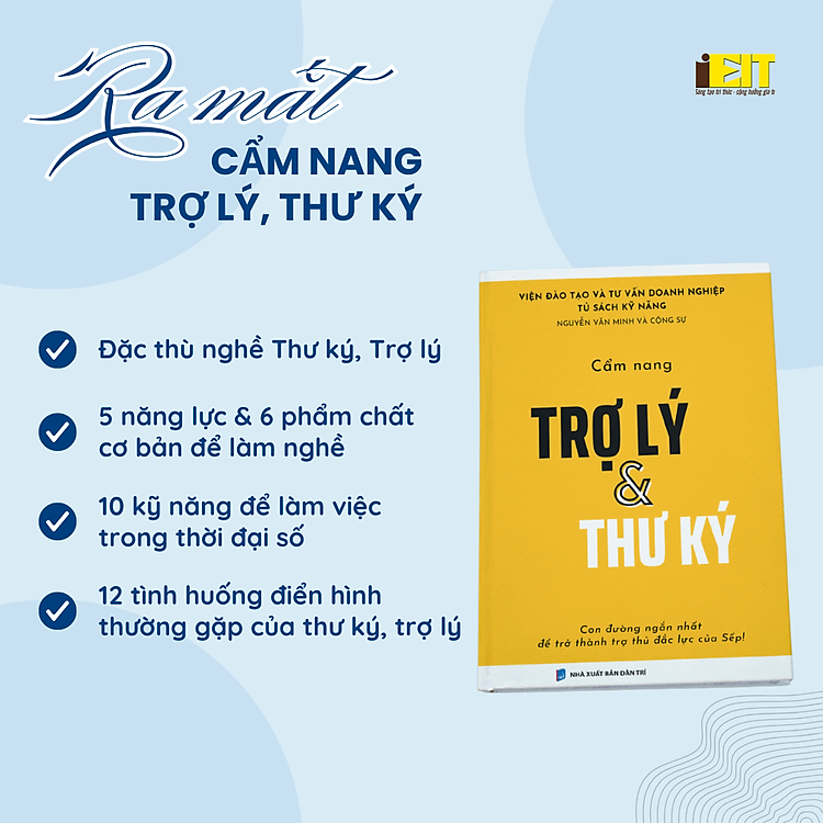 Cẩm Nang Thư Ký, Trợ Lý, Kỹ Năng Văn Phòng - Ảnh 3