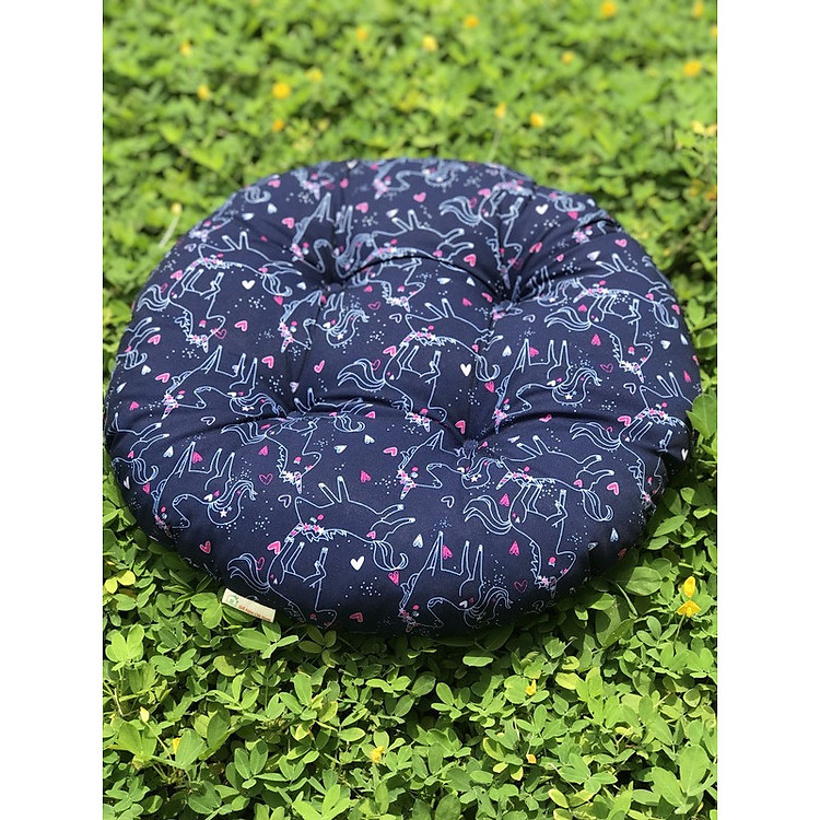 Nệm ngồi - Nệm bệt tròn hình ngựa