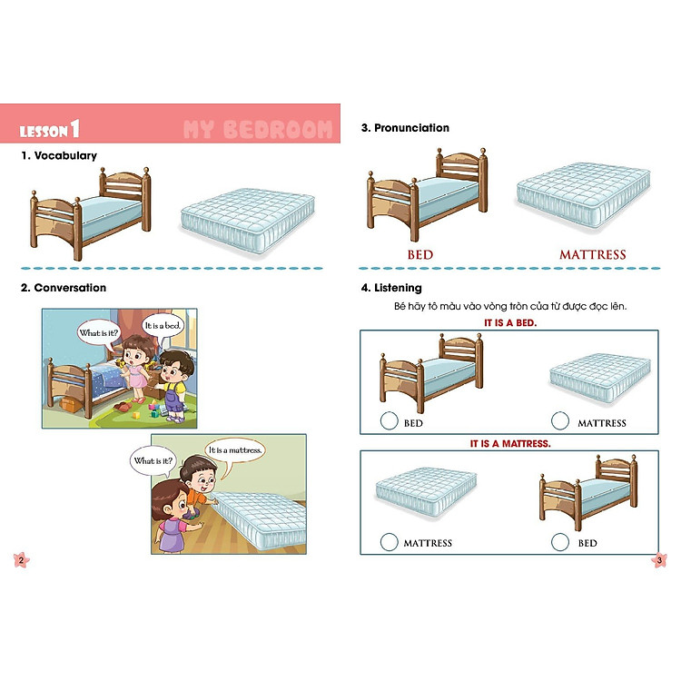 I Can My Bedroom - sách học tiếng Anh cho trẻ mầm non - Ảnh 4