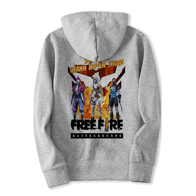 Áo Khoác Free Fire Hoodie Có Mũ Dài Tay LOKGN
