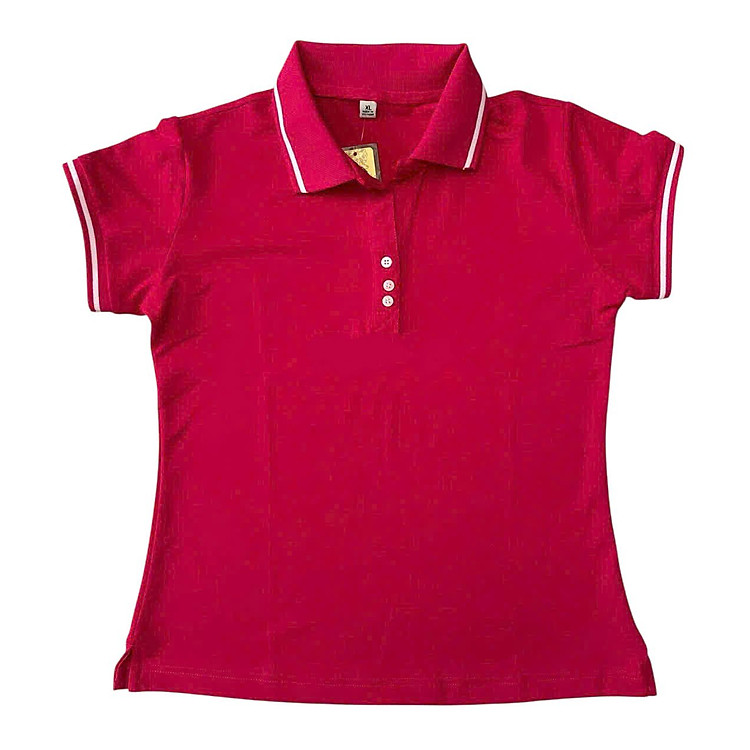 Áo Thun Nam Nữ Cổ Bẻ Phong Cách Hàn Quốc Vải Cá Sấu Sấu Mè Có Viền