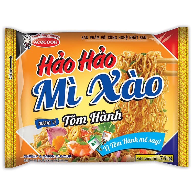 Thùng Mì Gói Hảo Hảo Hương Vị Xào Tôm Hành