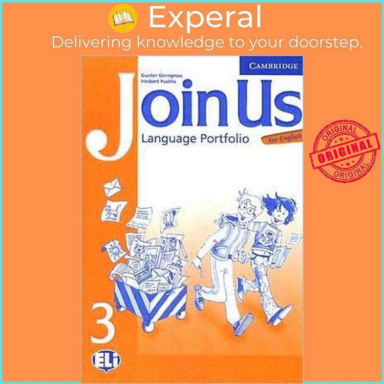 Sách - Join Us for English 3 Language Portfolio by Herbert Puchta (UK edition, paperback)